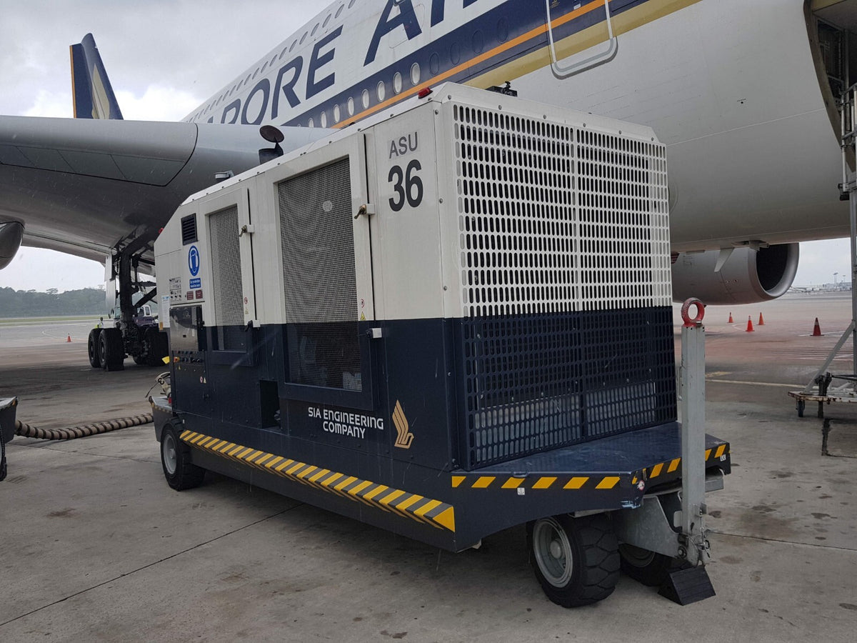 12x Air Start Units ASU Airport GSE Ground Service Equipment 1:400 Scale Diorama
