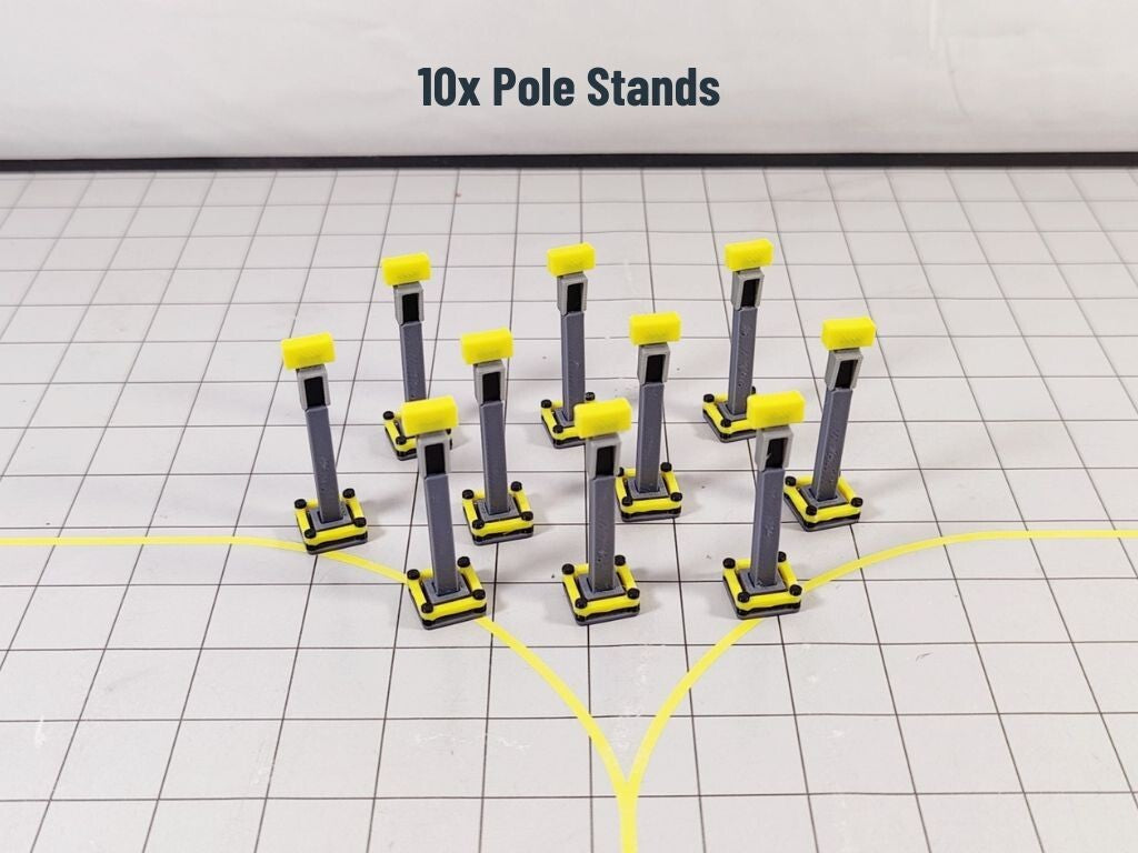 Remote Parking Stand Structures 1:200 Scale Airport GSE Scenery Diorama Models