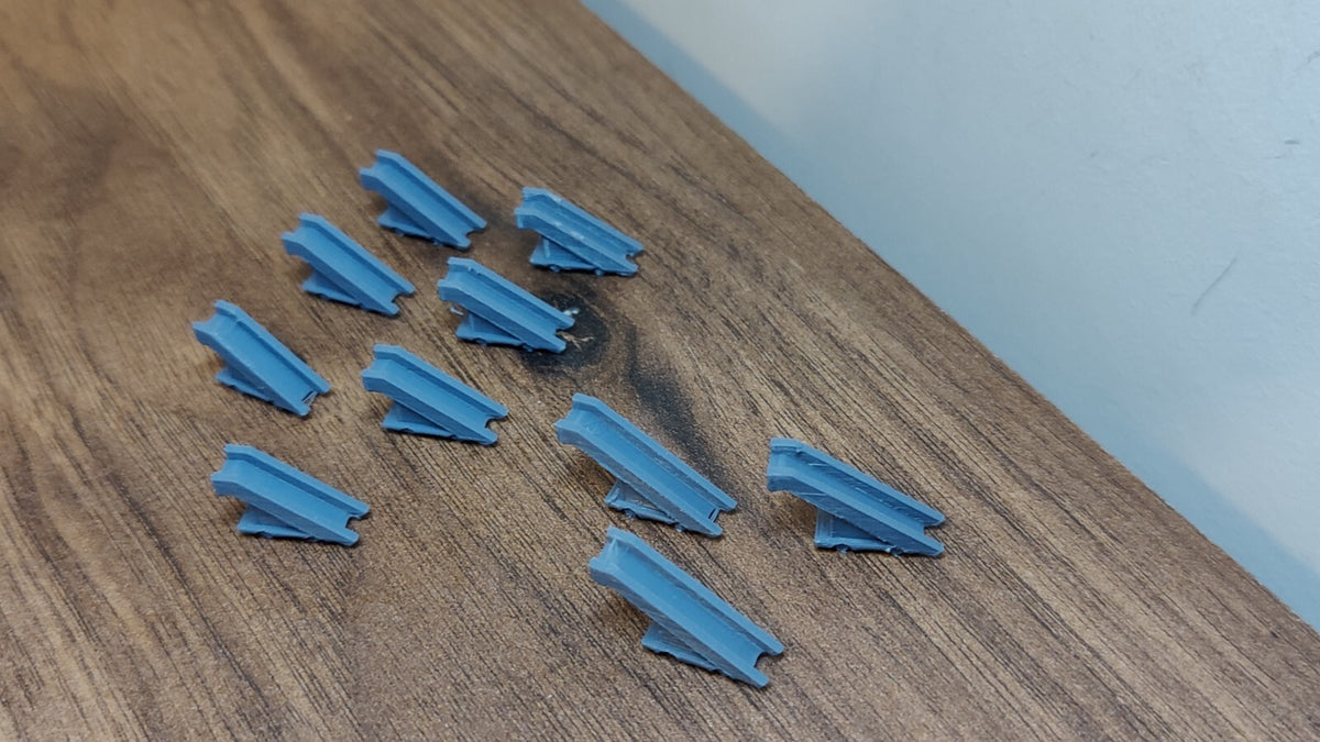 10x Aircraft Stairs Airport GSE Service Equipment Models 1:400 Scale Diorama (Blank)