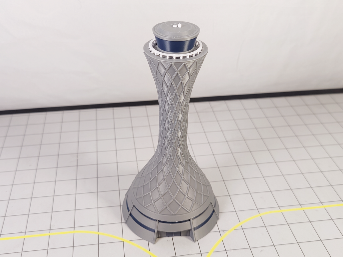 Edinburgh Airport ATC Air Traffic Control Tower 1:400 Scale Building Model