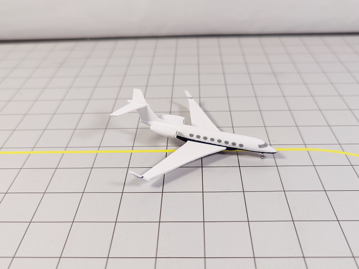 2x Gulfstream G650 Business Private Jet Models Painted Liveries 1:400 Scale