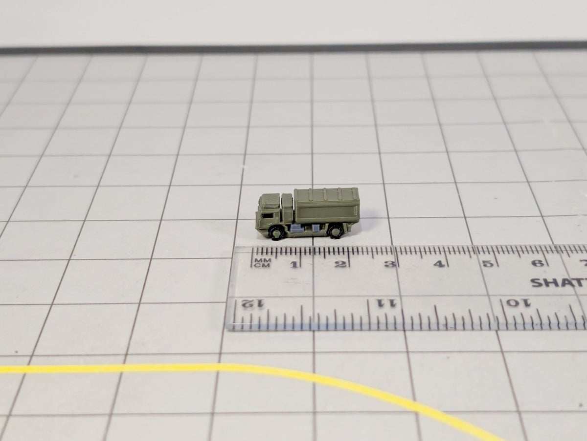 Military Transport Trucks (x8) Airport GSE Army Vehicles 1:400 Scale Diorama