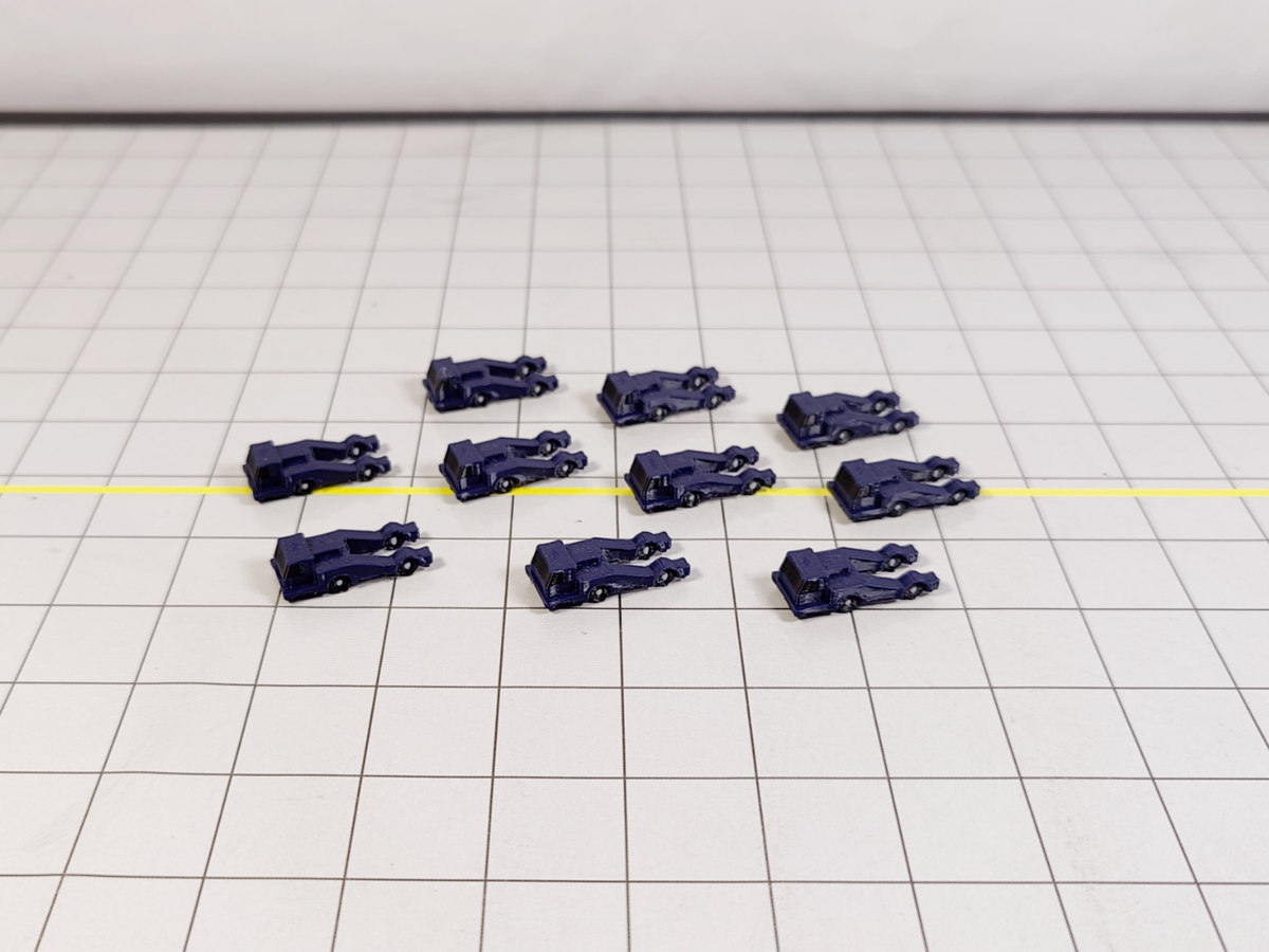 10x Airport Aircraft Tow Tugs/Tractors GSE Models 1:400 Scale Diorama