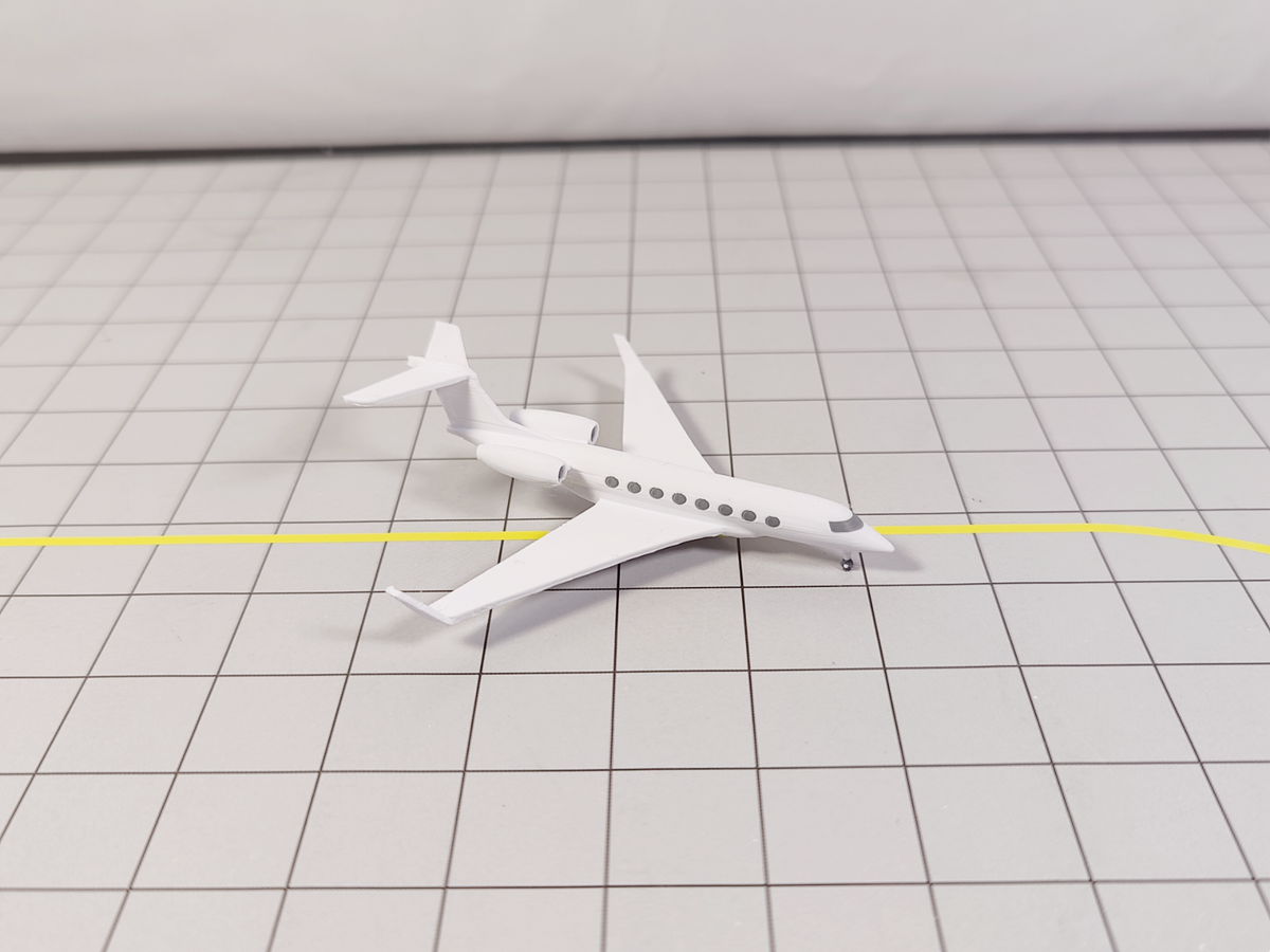 2x Gulfstream G650 Business Private Jet Models Painted Liveries 1:400 Scale