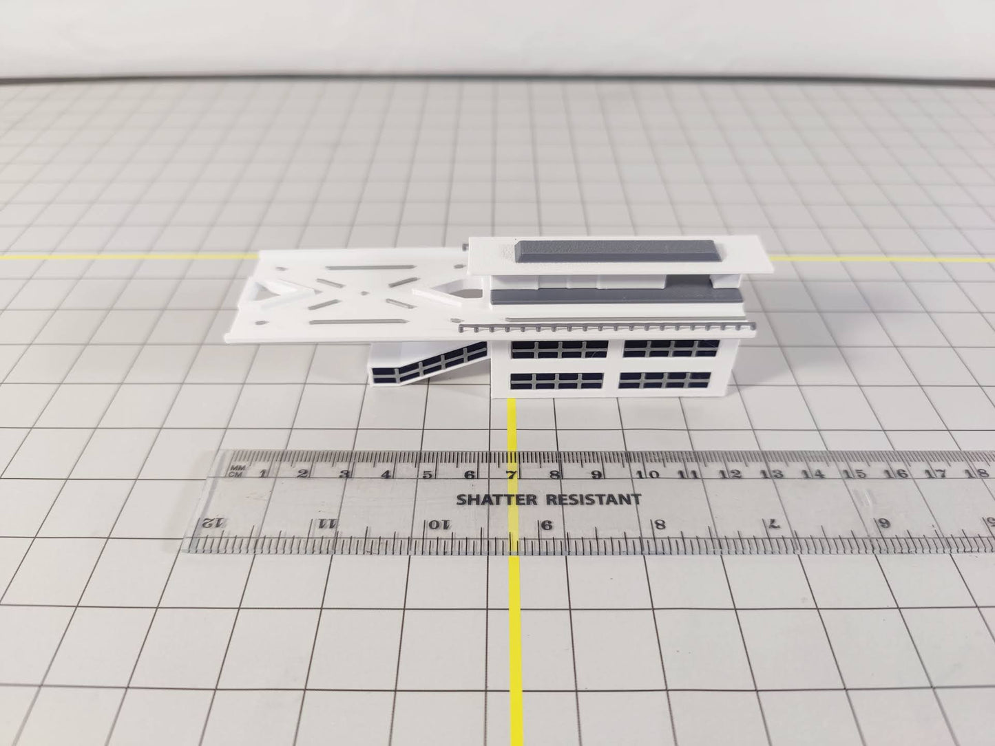 Airport APM Automated People Mover Sky Train Model 1:400 Scale Airport Diorama