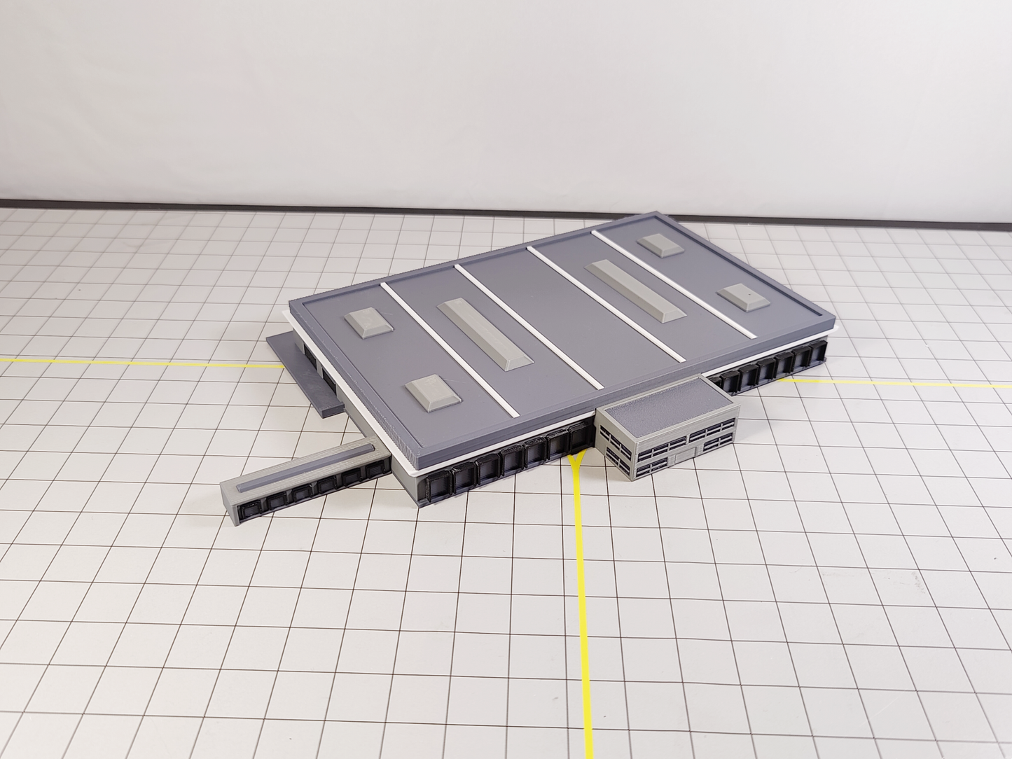 Cargo Terminal Building Facility 1:400 Scale Airport Aircraft GSE Model Diorama