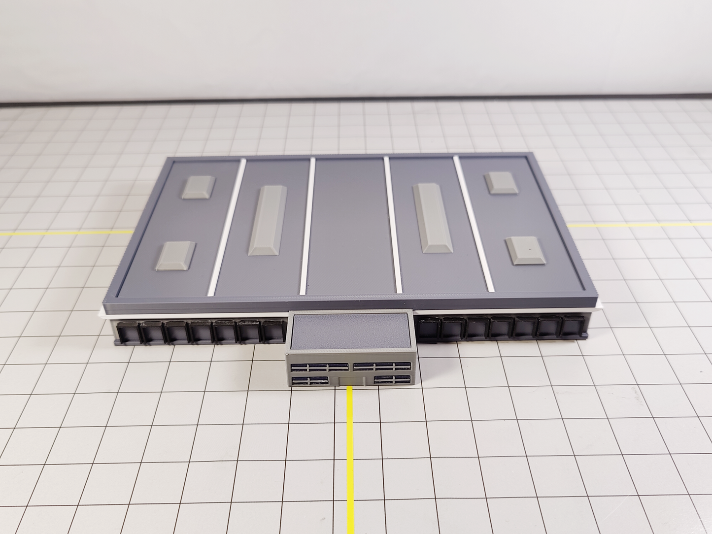 Cargo Terminal Building Facility 1:400 Scale Airport Aircraft GSE Model Diorama