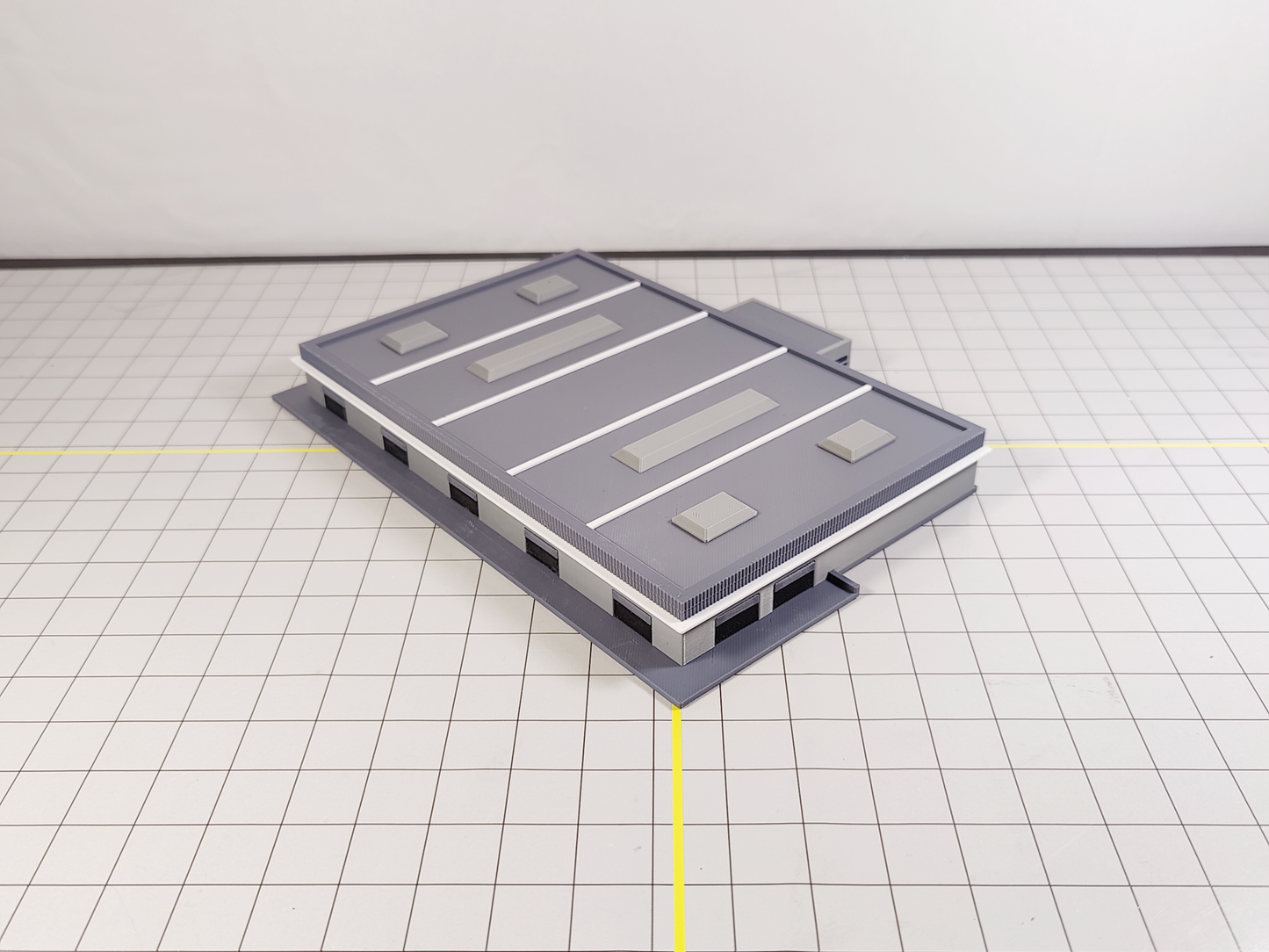 Cargo Terminal Building Facility 1:400 Scale Airport Aircraft GSE Model Diorama