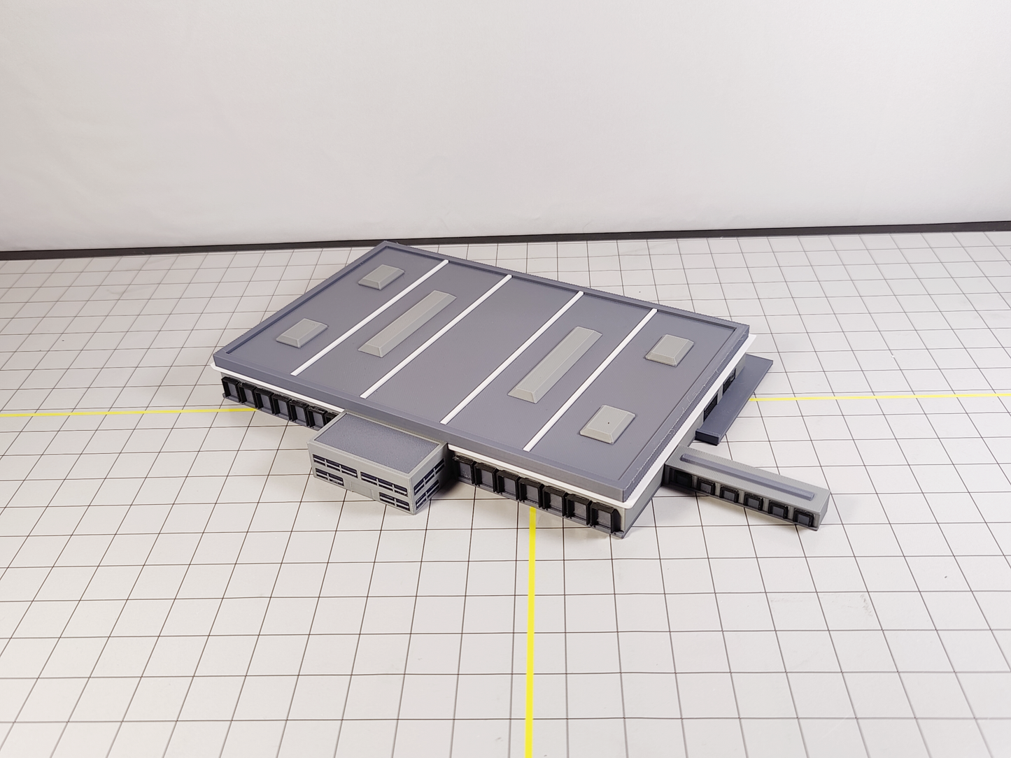 Cargo Terminal Building Facility 1:400 Scale Airport Aircraft GSE Model Diorama