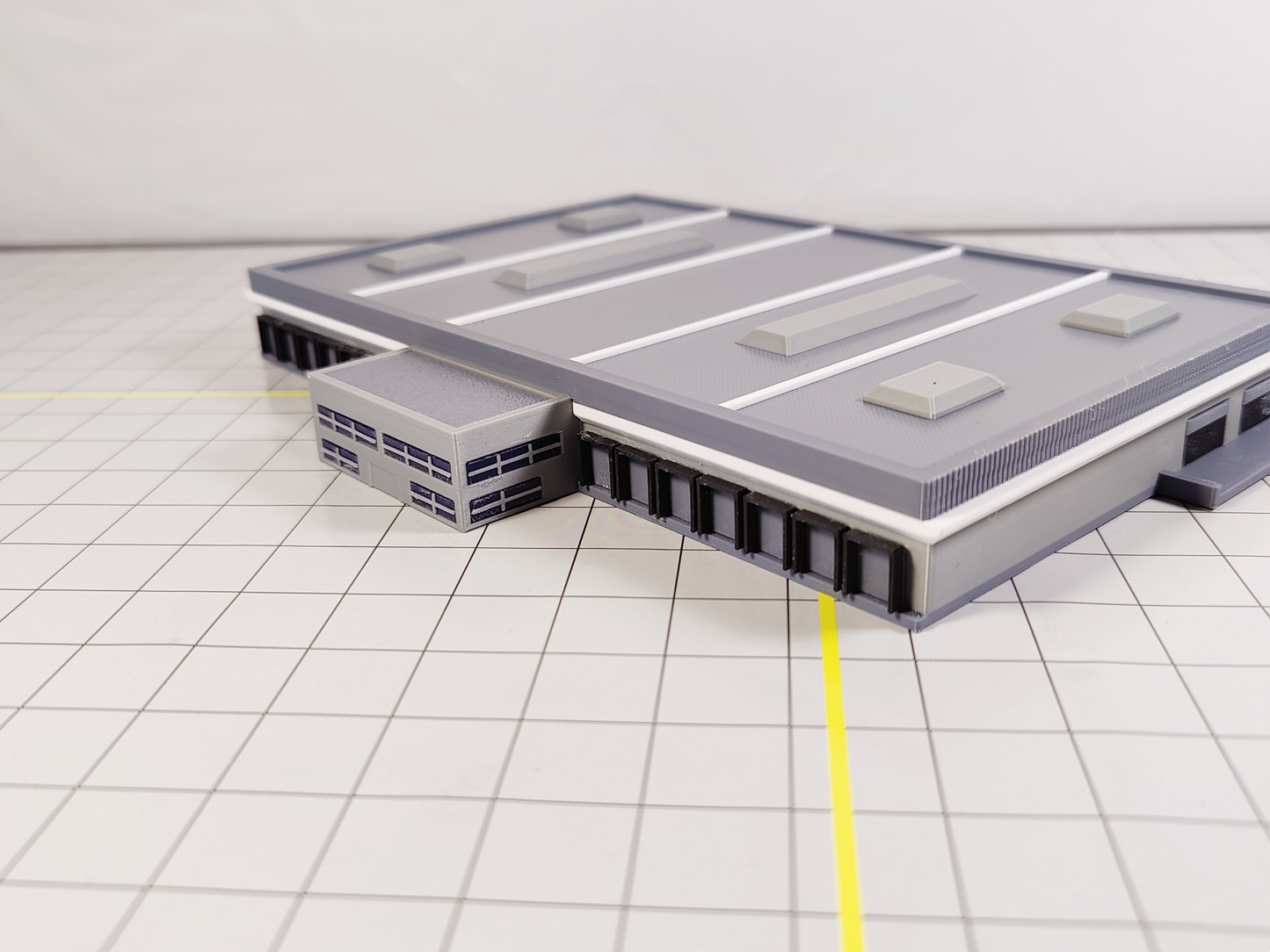 Cargo Terminal Building Facility 1:400 Scale Airport Aircraft GSE Model Diorama