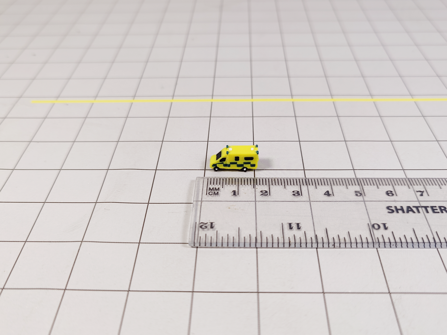 10x AMBULANCES Airport Emergency Vehicles Scenery GSE Diorama Models 1:400 Scale