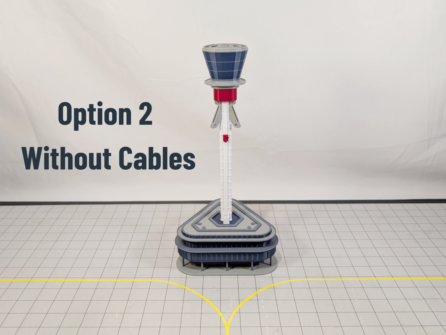 LONDON HEATHROW AIRPORT ATC Air Traffic Control Tower 1:400 Scale Building Model
