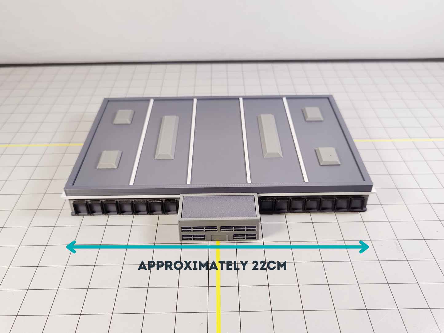 Cargo Terminal Building Facility 1:400 Scale Airport Aircraft GSE Model Diorama
