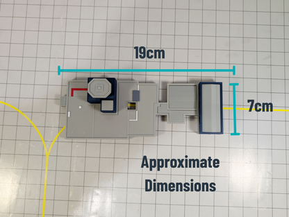 GLASGOW AIRPORT ATC Air Traffic Control Tower 1:400 Scale Building Model Scenery