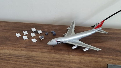8x Cargo ULD Transporter Movers Airport Aircraft Service GSE 1:400 Scale Diorama