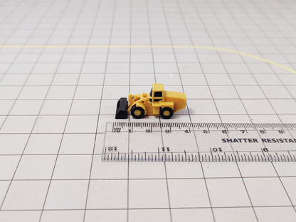 4x Front Loader Diggers Airport Construction Site GSE Scenery Models 1:200 Scale