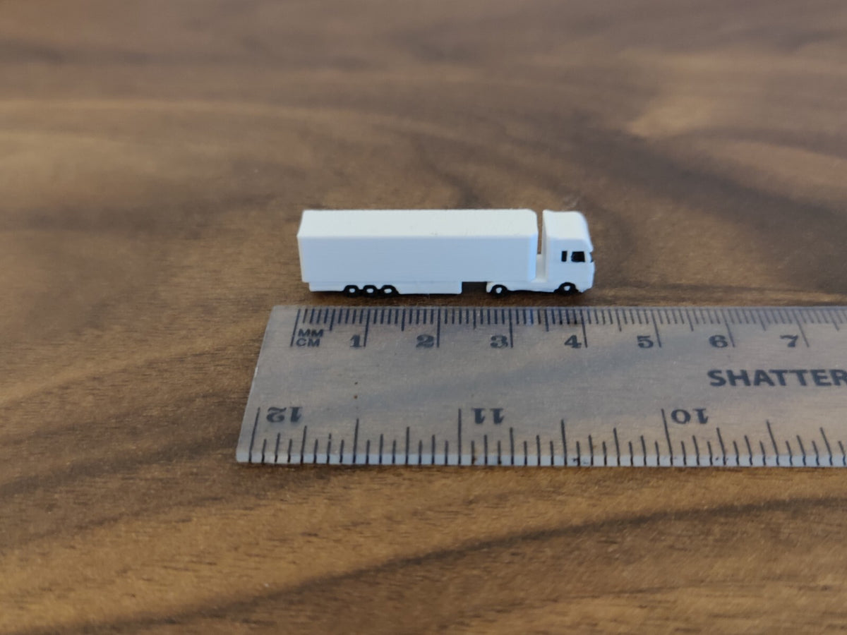 6x Articulated Truck/Lorry Airport GSE Vehicles 1:400 Scale Fully Rotating