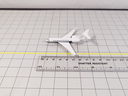 2x Gulfstream G650 Business Private Jet Models Painted Liveries 1:400 Scale