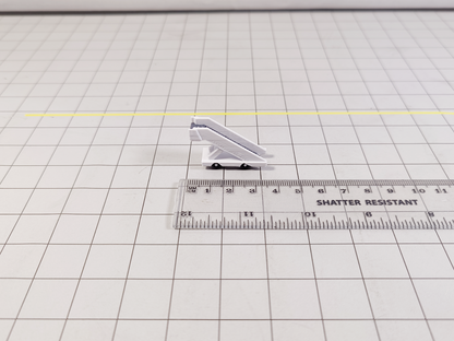 4x Narrowbody Aircraft Stairs Airport GSE Vehicles 1:200 Scale Diorama