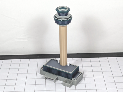 London Stansted Airport ATC Air Traffic Control Tower 1:500 Scale Building Model
