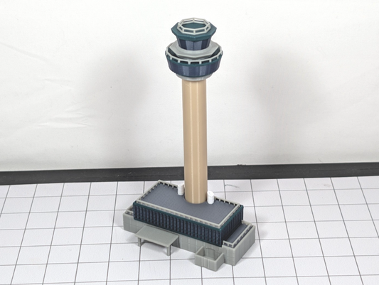 London Stansted Airport ATC Air Traffic Control Tower 1:500 Scale Building Model