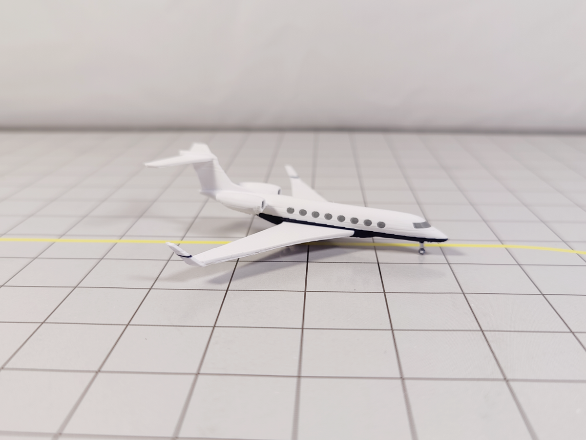 2x Gulfstream G650 Business Private Jet Models Painted Liveries 1:400 Scale