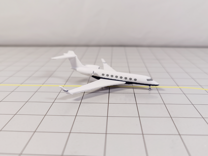 2x Gulfstream G650 Business Private Jet Models Painted Liveries 1:400 Scale