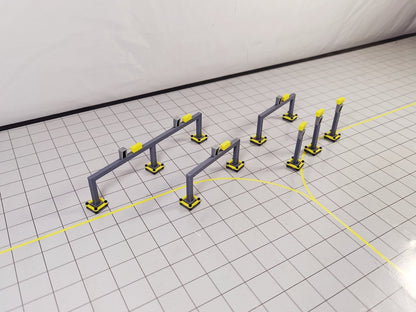 Remote Parking Stand Structures 1:200 Scale Airport GSE Scenery Diorama Models