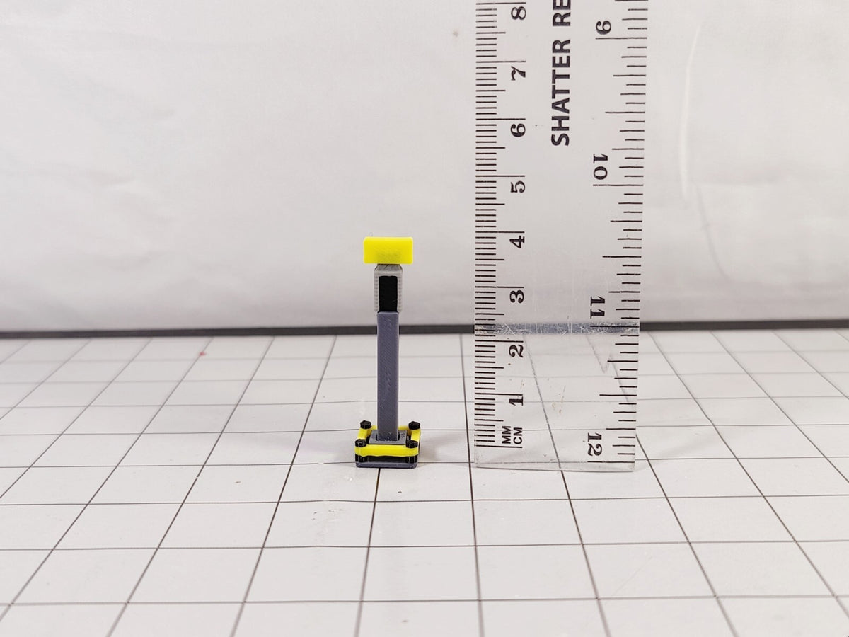 Remote Parking Stand Structures 1:200 Scale Airport GSE Scenery Diorama Models