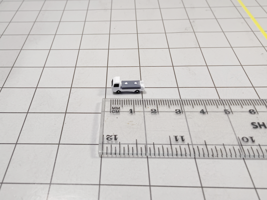 8x Toilet/Lavatory Service Truck Airport GSE Vehicle 1:500 Scale Diorama Models