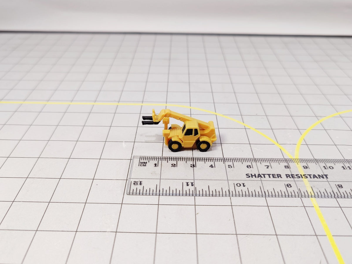 Telehandler Fork Lift (x4) Airport Construction/Cargo GSE Vehicles 1:200 Scale