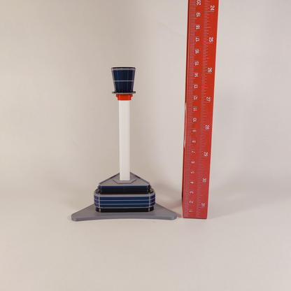 Heathrow Airport ATC Air Traffic Control Tower Diorama Model 1:500 Scale Custom