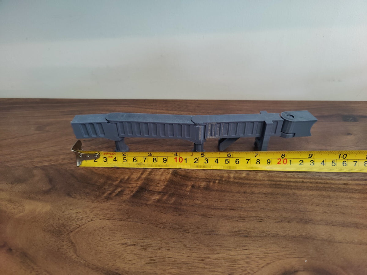 Widebody Air Jet Bridge Gate Grey/White/Black 1:200 Scale Airport Diorama