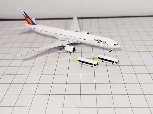 6x Single Deck Buses Aircraft Airport GSE Vehicle Set Models 1:400 Diorama