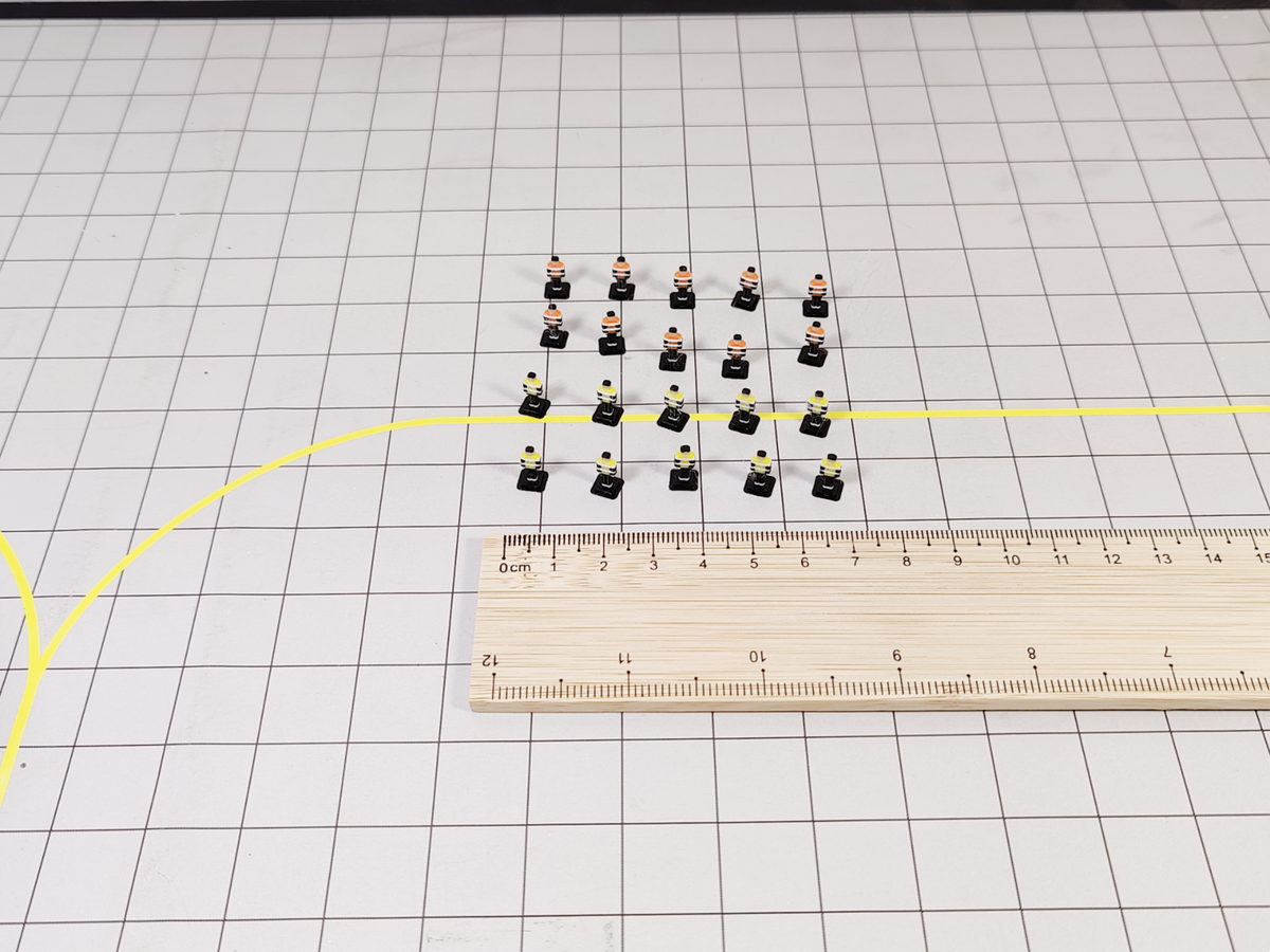 20x Airport Ground Crew/Staff People 1:200 Scale Diorama Aircraft GSE Models