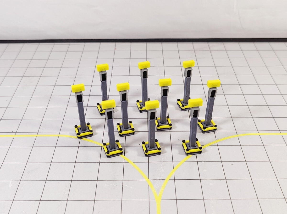 Remote Parking Stand Structures 1:200 Scale Airport GSE Scenery Diorama Models