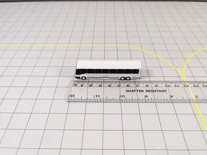 4x Greyhound Bus/Coach US style Airport GSE Vehicle Models 1:200 Scale Diorama