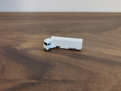 6x Articulated Truck/Lorry Airport GSE Vehicles 1:400 Scale Fully Rotating