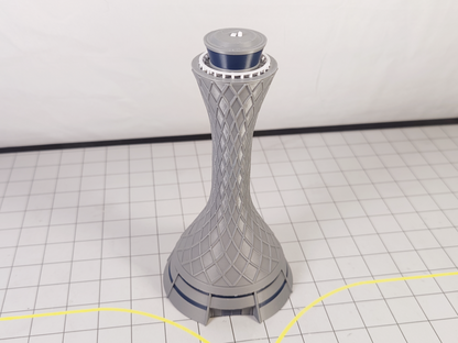 Edinburgh Airport ATC Air Traffic Control Tower 1:400 Scale Building Model