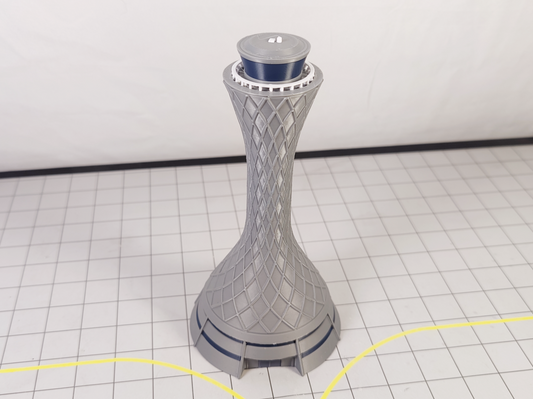 Edinburgh Airport ATC Air Traffic Control Tower 1:400 Scale Building Model