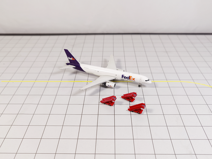 10x Narrowbody Aircraft Stairs Airport GSE Vehicles 1:400 Scale Diorama