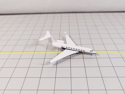 2x Gulfstream G650 Business Private Jet Models Painted Liveries 1:400 Scale