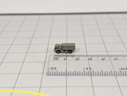 Military Transport Trucks (x8) Airport GSE Army Vehicles 1:500 Scale Diorama