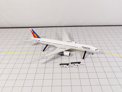 10x White Widebody Belt Bag Loaders GSE Airport Vehicles Models 1:400 Scale