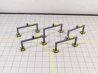 Remote Parking Stand Structures 1:200 Scale Airport GSE Scenery Diorama Models