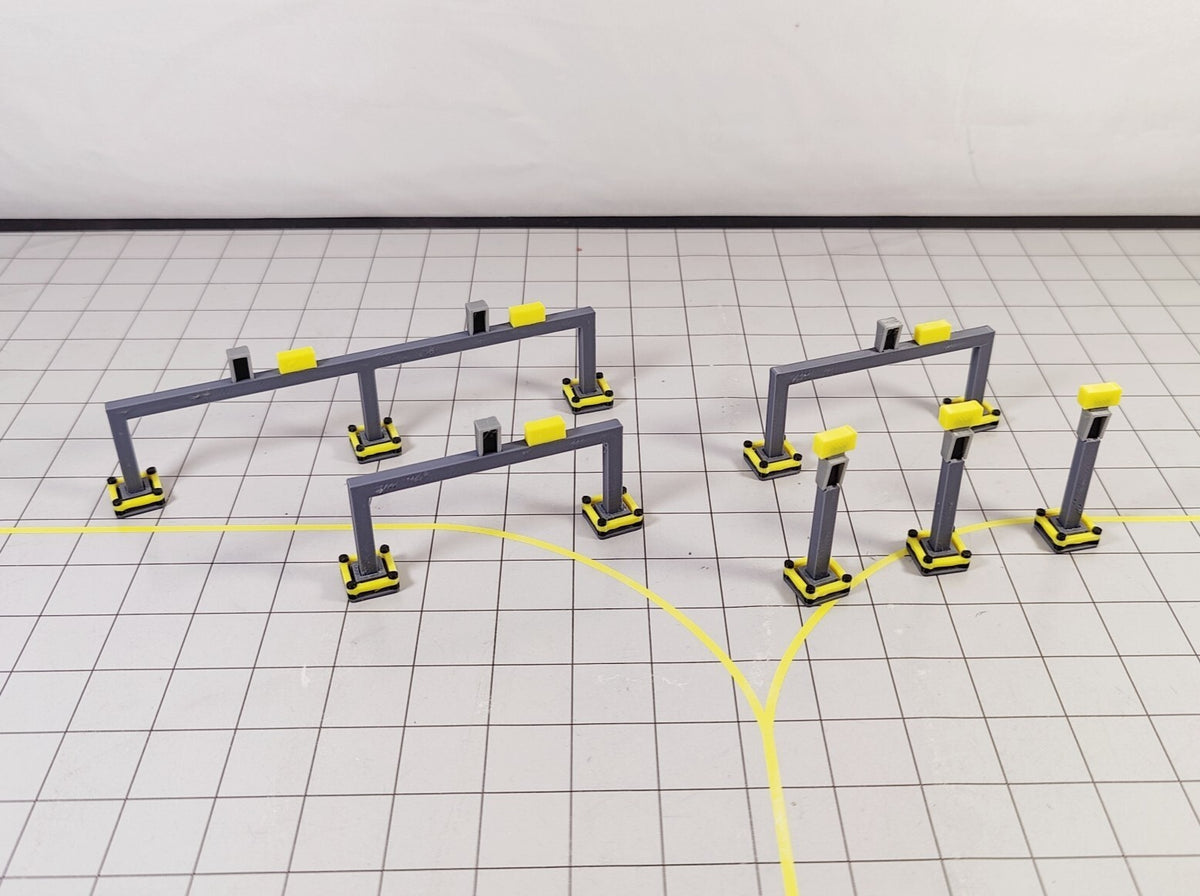 Remote Parking Stand Structures 1:200 Scale Airport GSE Scenery Diorama Models