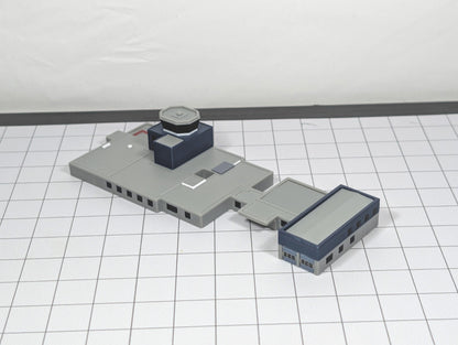 Glasgow Airport ATC Air Traffic Control Tower 1:500 Scale Building Model Scenery