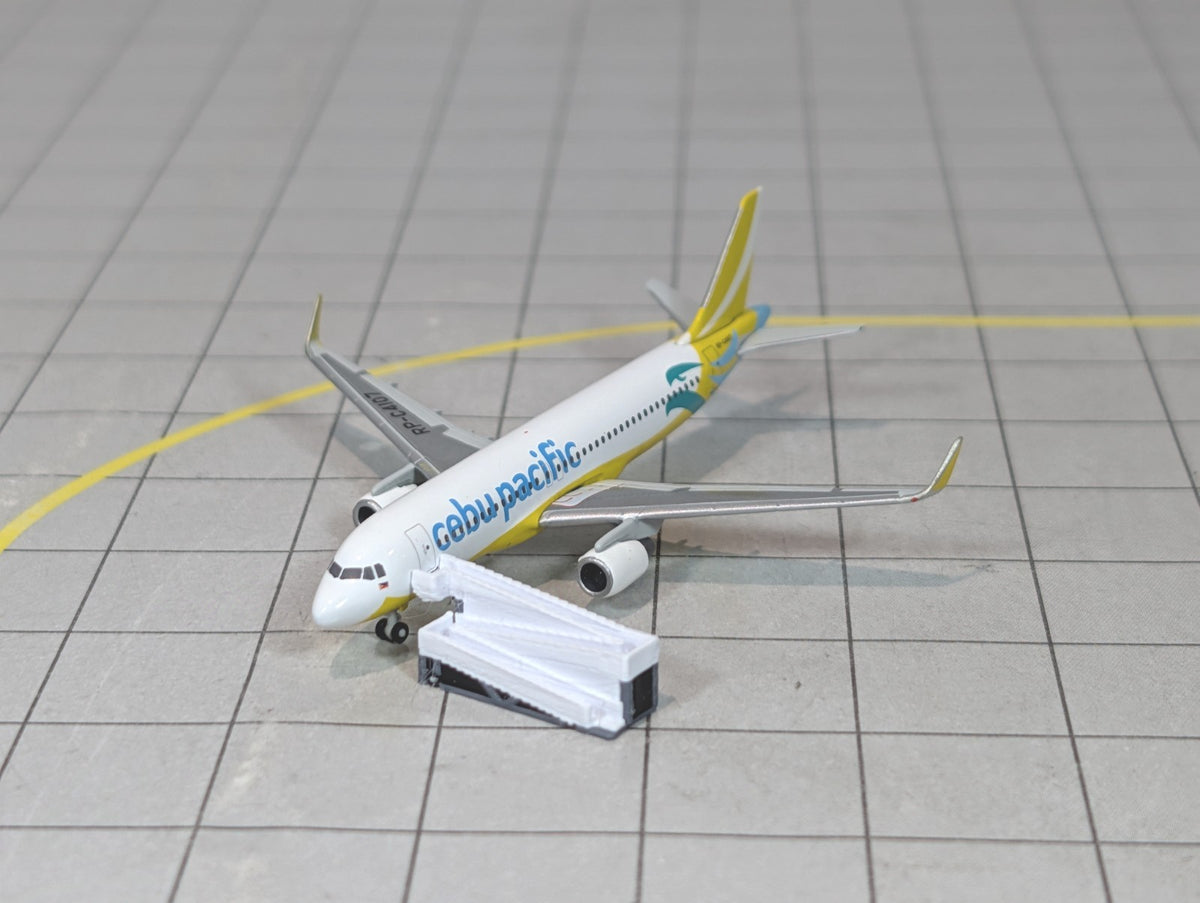 Aircraft GSE Boarding Ramps (x8) Airport Passenger Ramp Models 1:500 Diorama