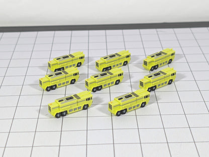 Airport Fire Truck (x8) US Style GSE Vehicles 1:400 Scale Aircraft Scenery