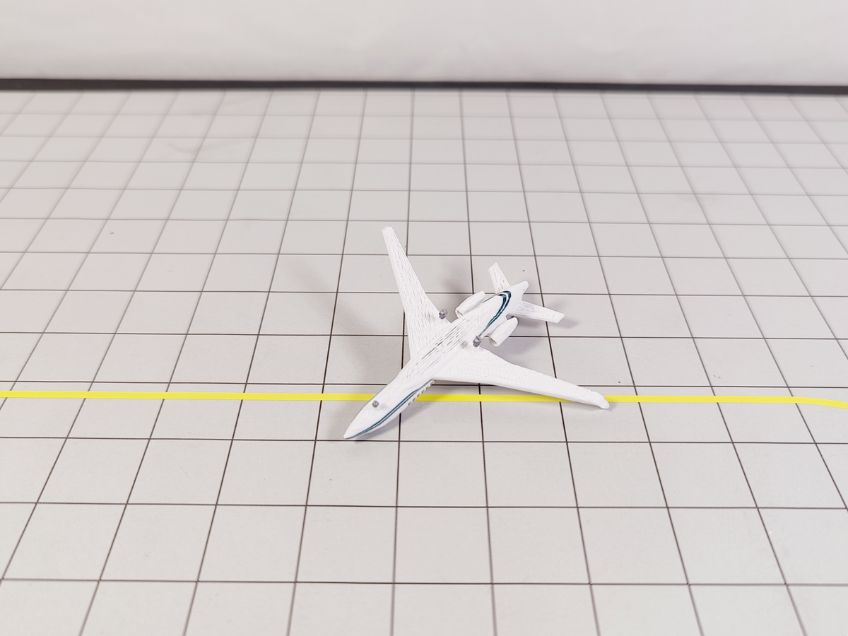2x Dassault Falcon 8X Business Private Jet Models Painted Liveries 1:400 Scale